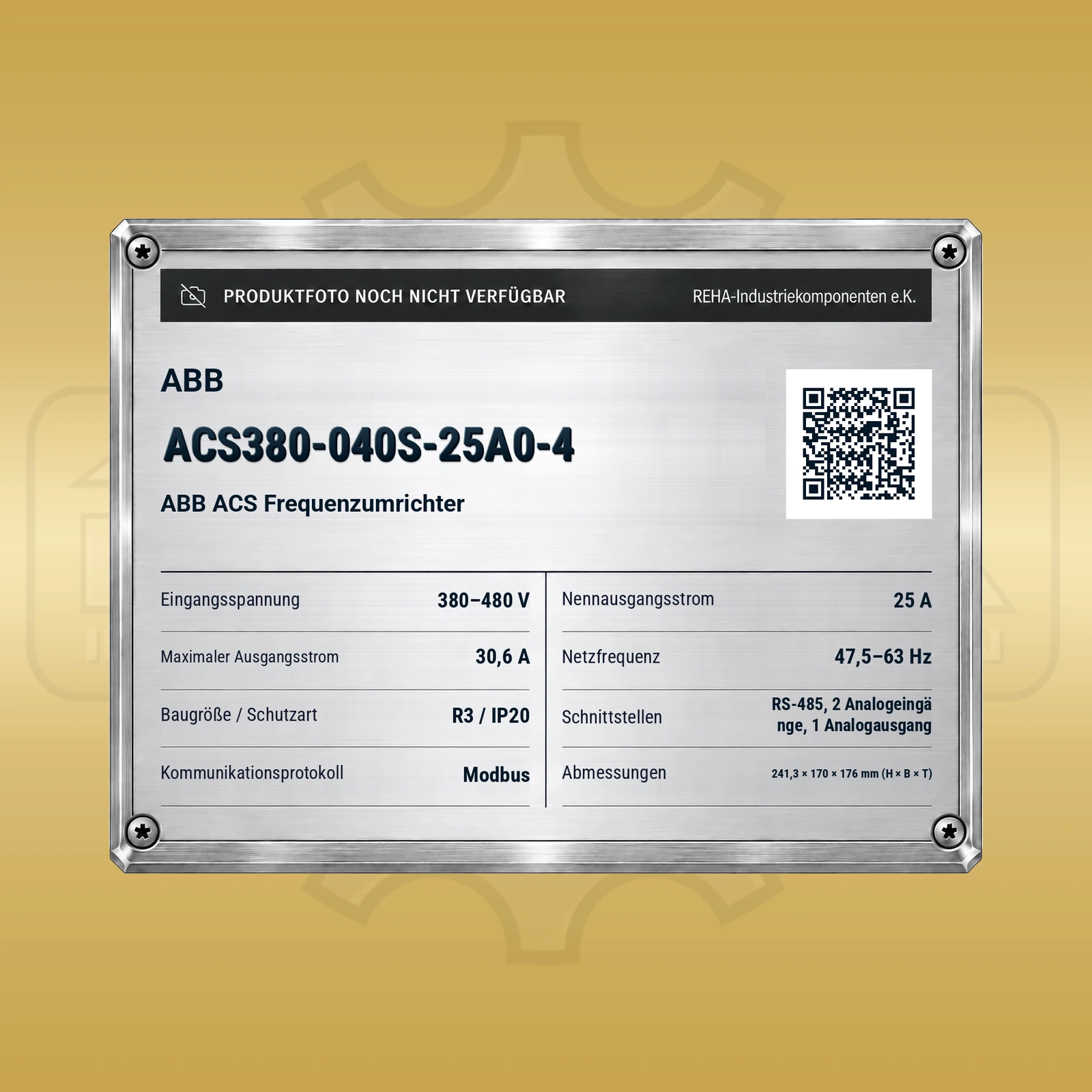 ABB ACS380-040S-25A0-4
