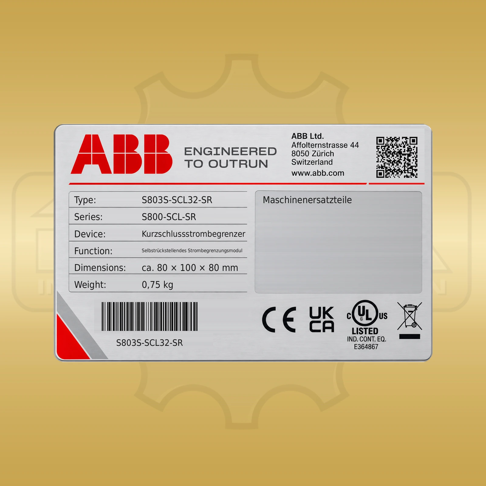 ABB S803S-SCL32-SR