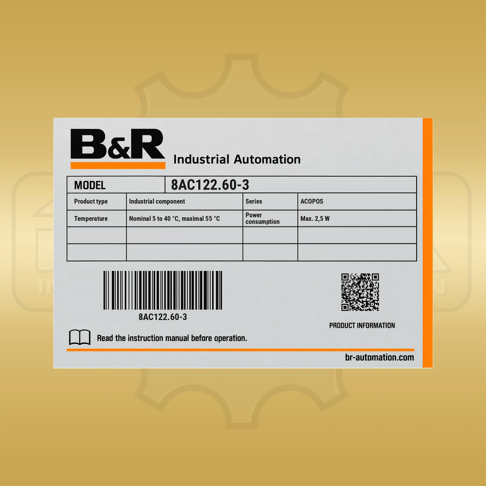 B&R 8AC122.60-3