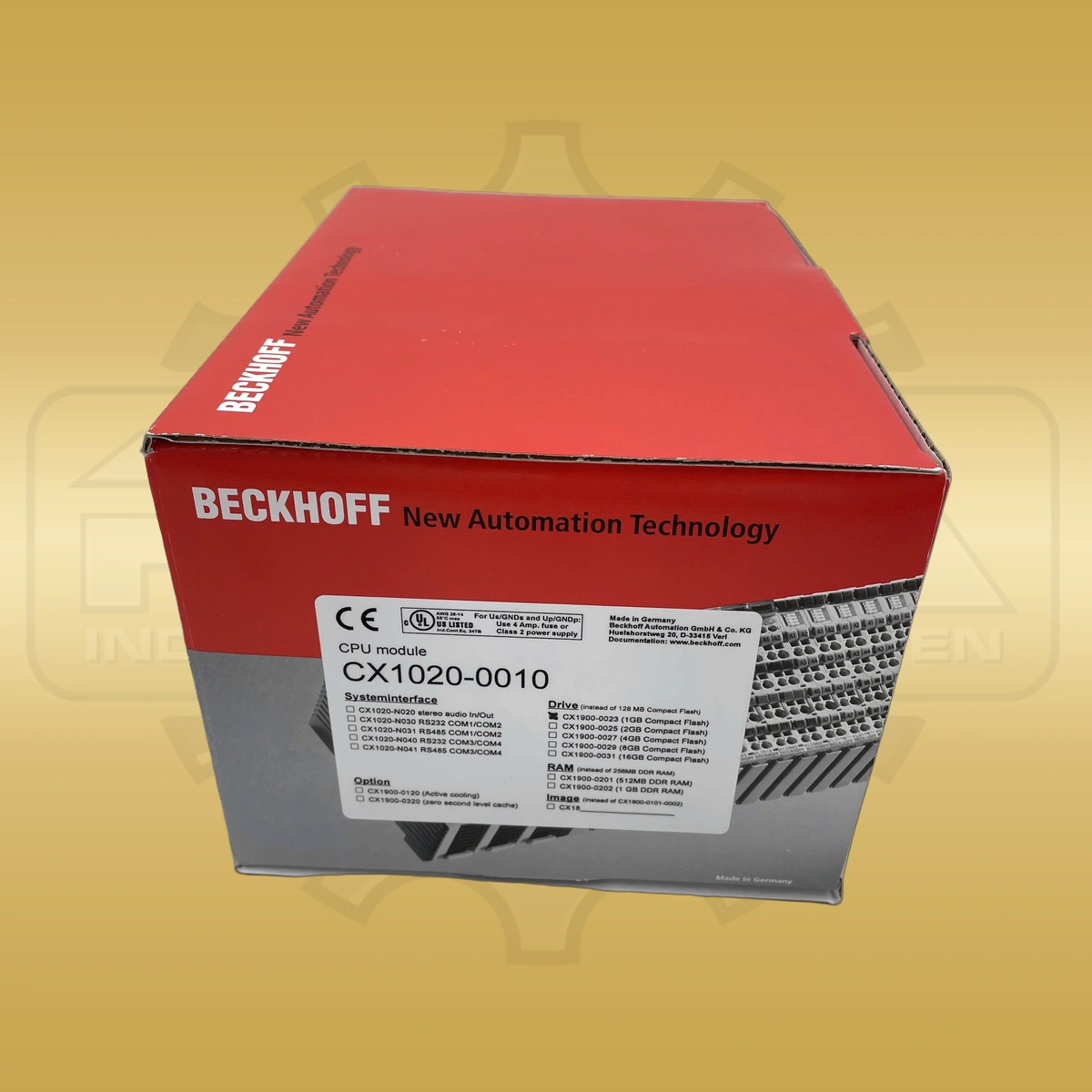 Beckhoff CX1020-0010