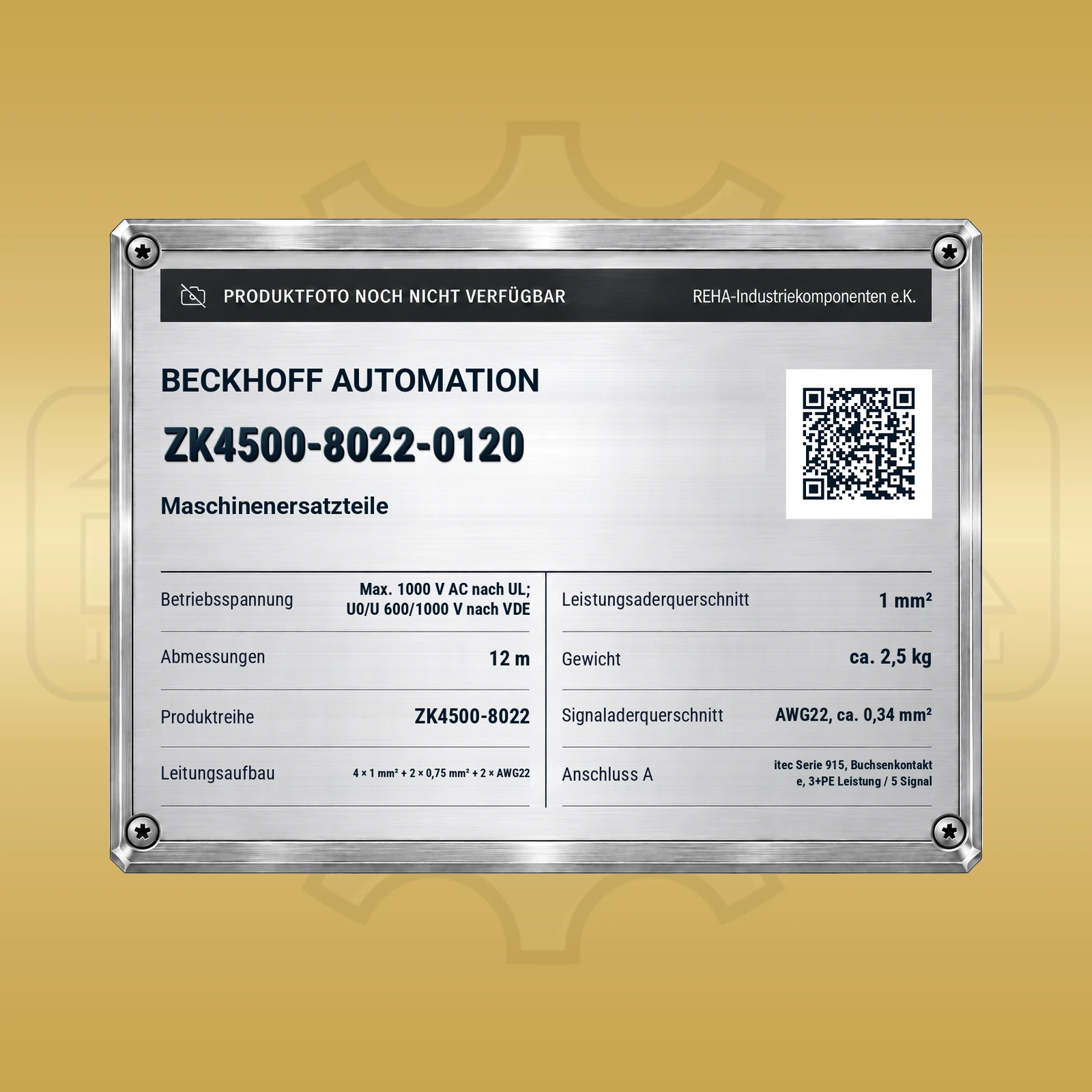 Beckhoff ZK4500-8022-0120