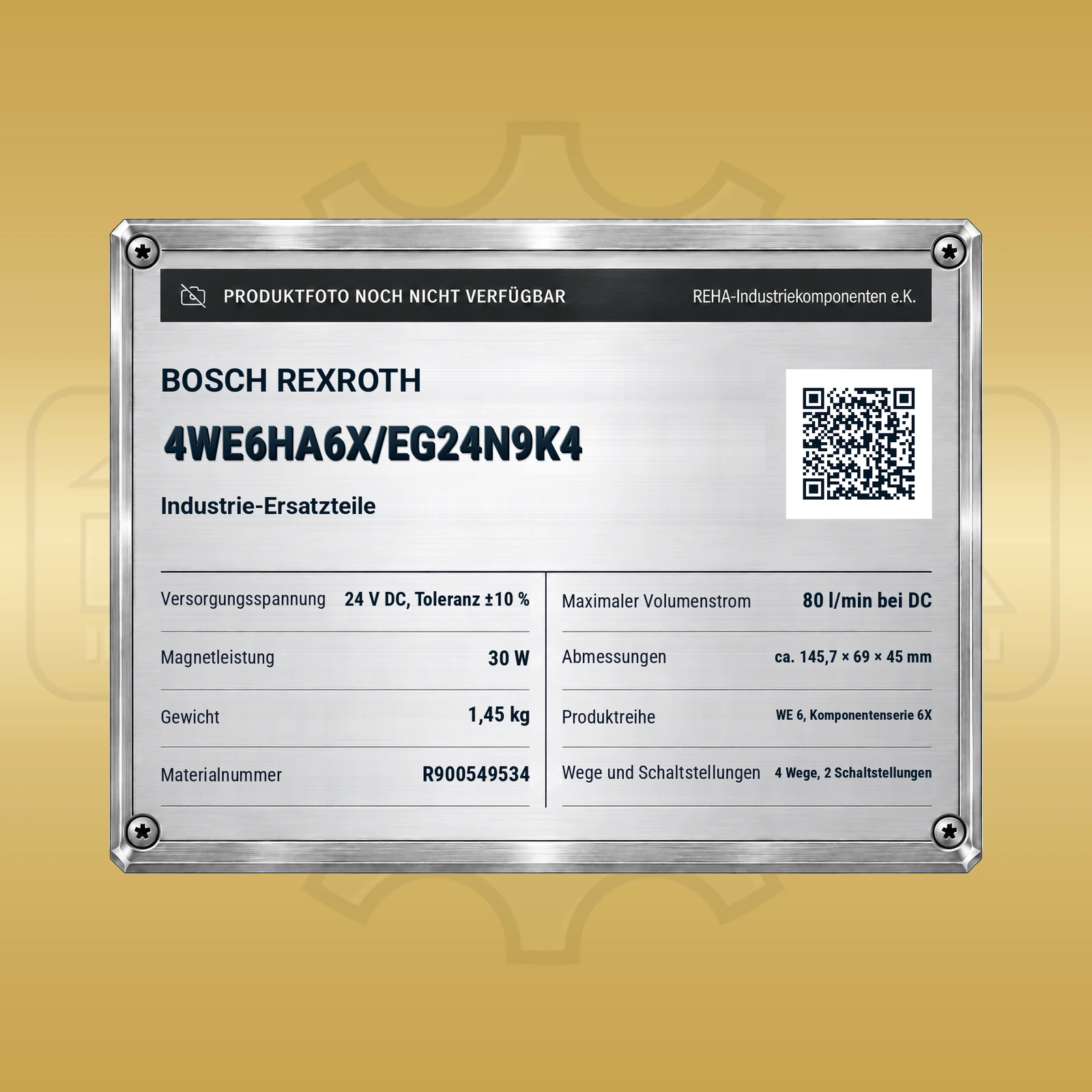 Bosch Rexroth 4WE6HA6X/EG24N9K4