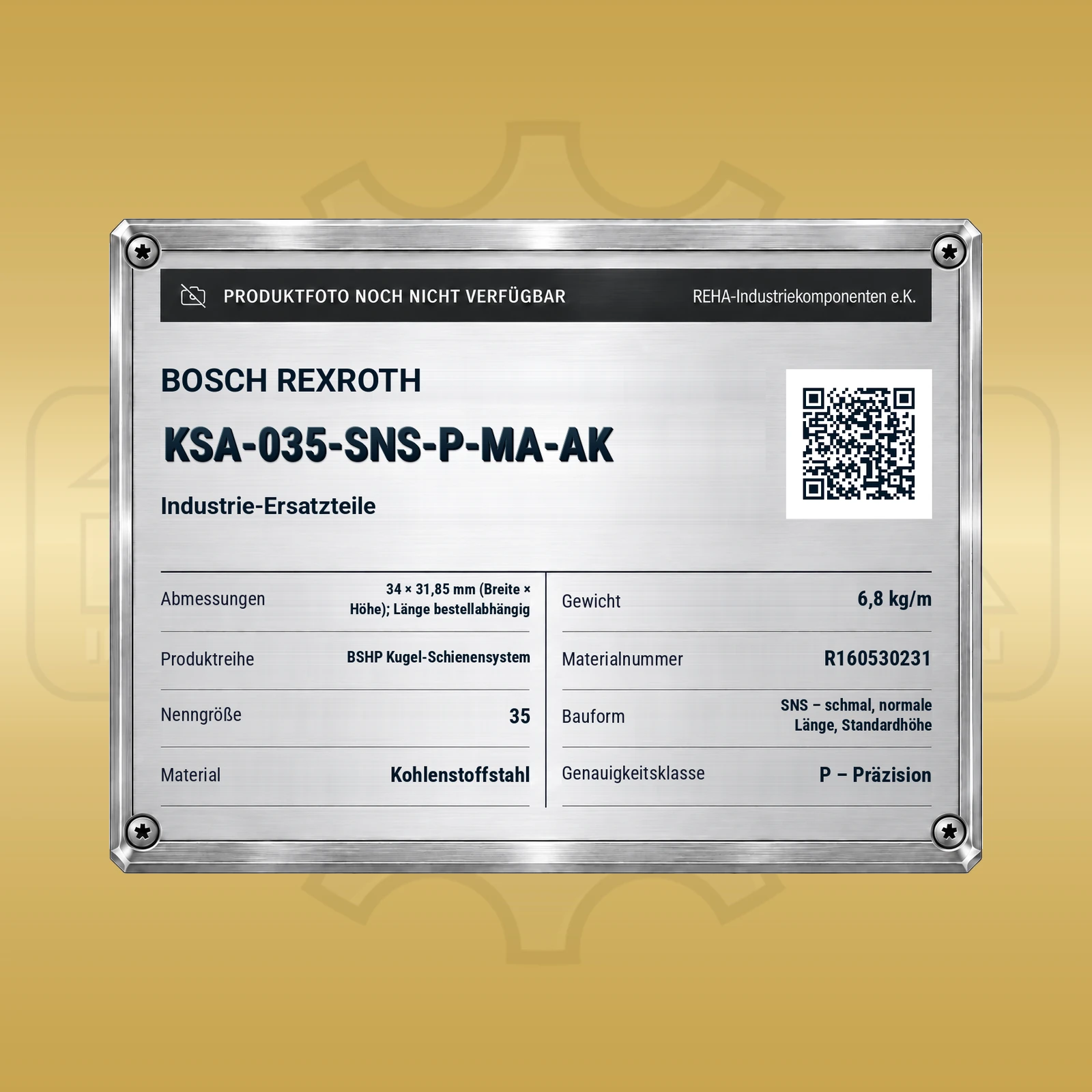 Bosch Rexroth KSA-035-SNS-P-MA-AK