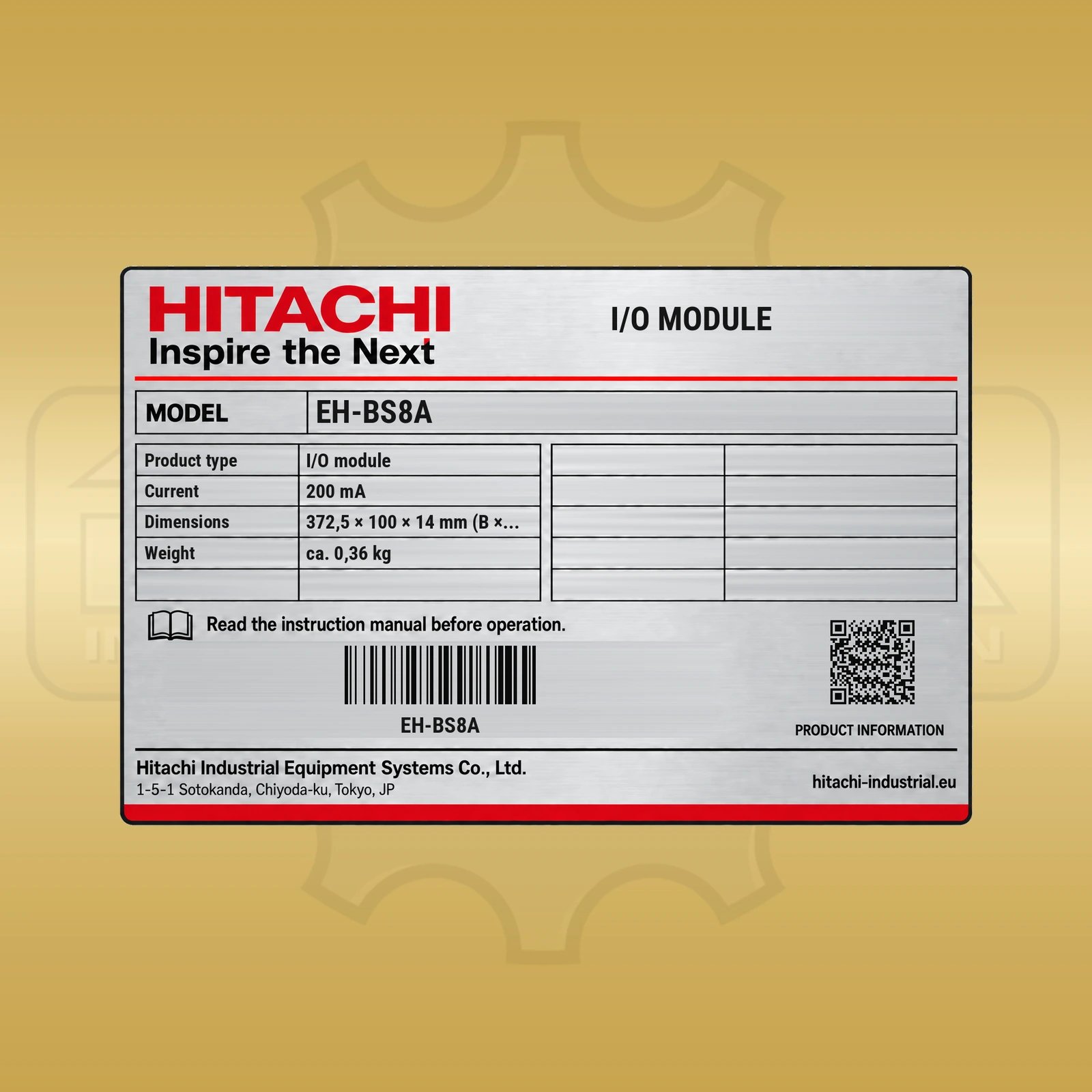 Hitachi EH-BS8A