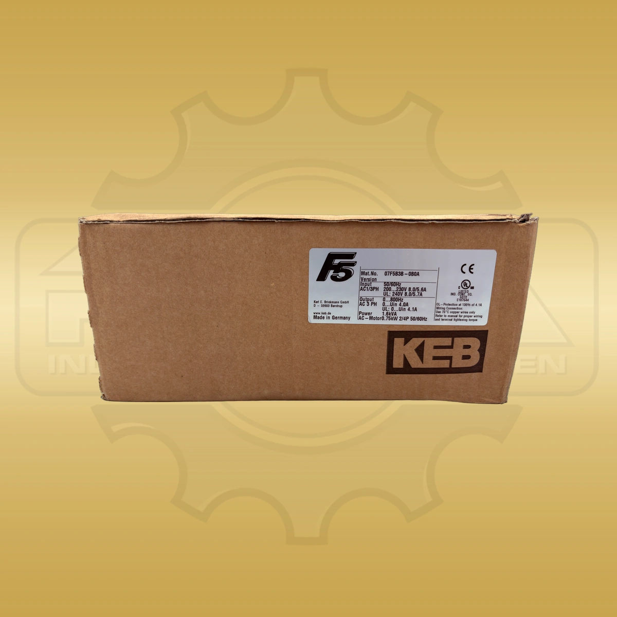 KEB Automation 07F5B3B-0B0A