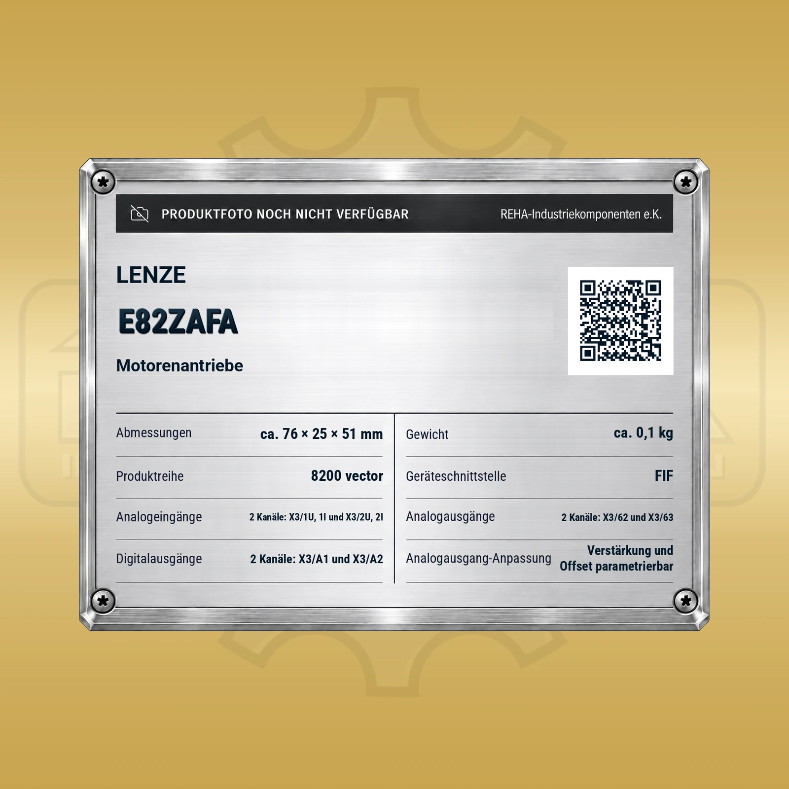 Lenze E82ZAFA