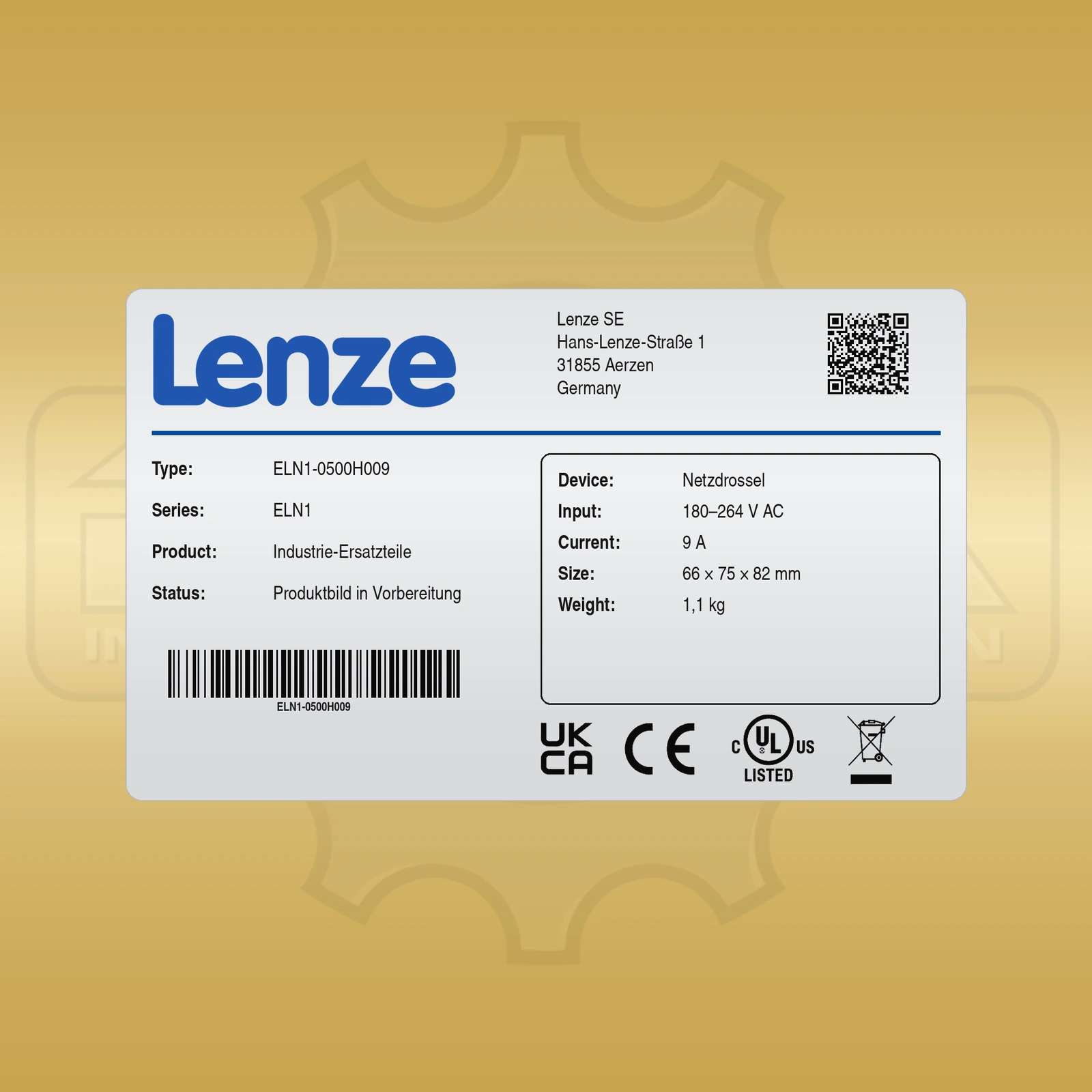 Lenze ELN1-0500H009