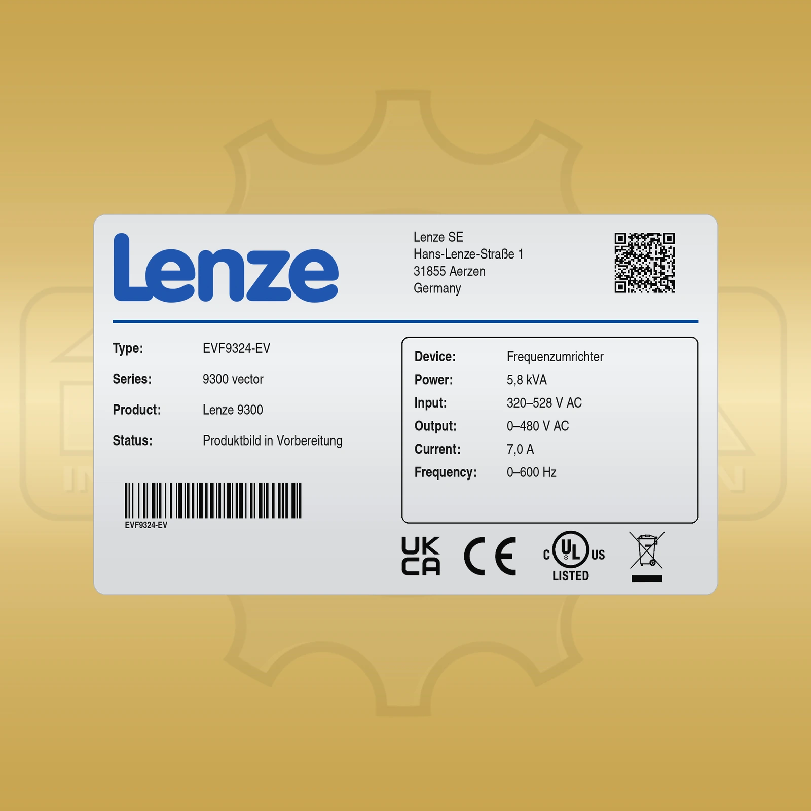 Lenze EVF9324-EV