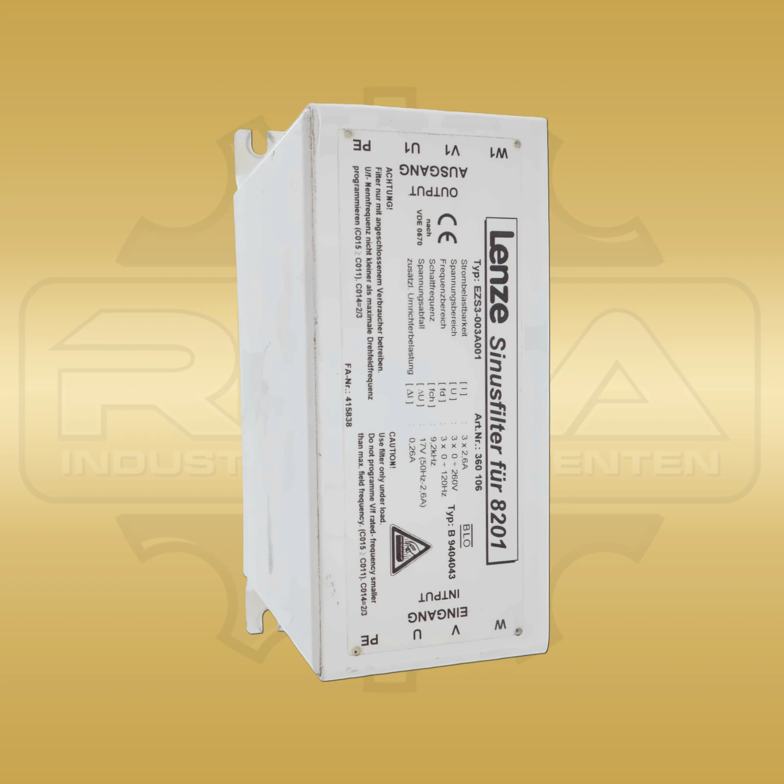 Lenze EZS3-003A001