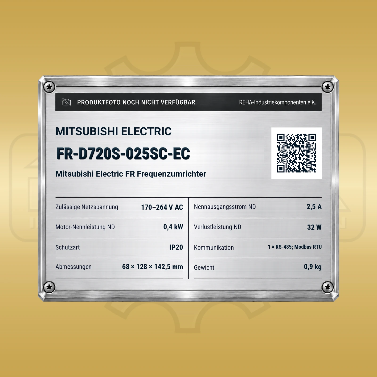 Mitsubishi Electric FR-D720S-025SC-EC