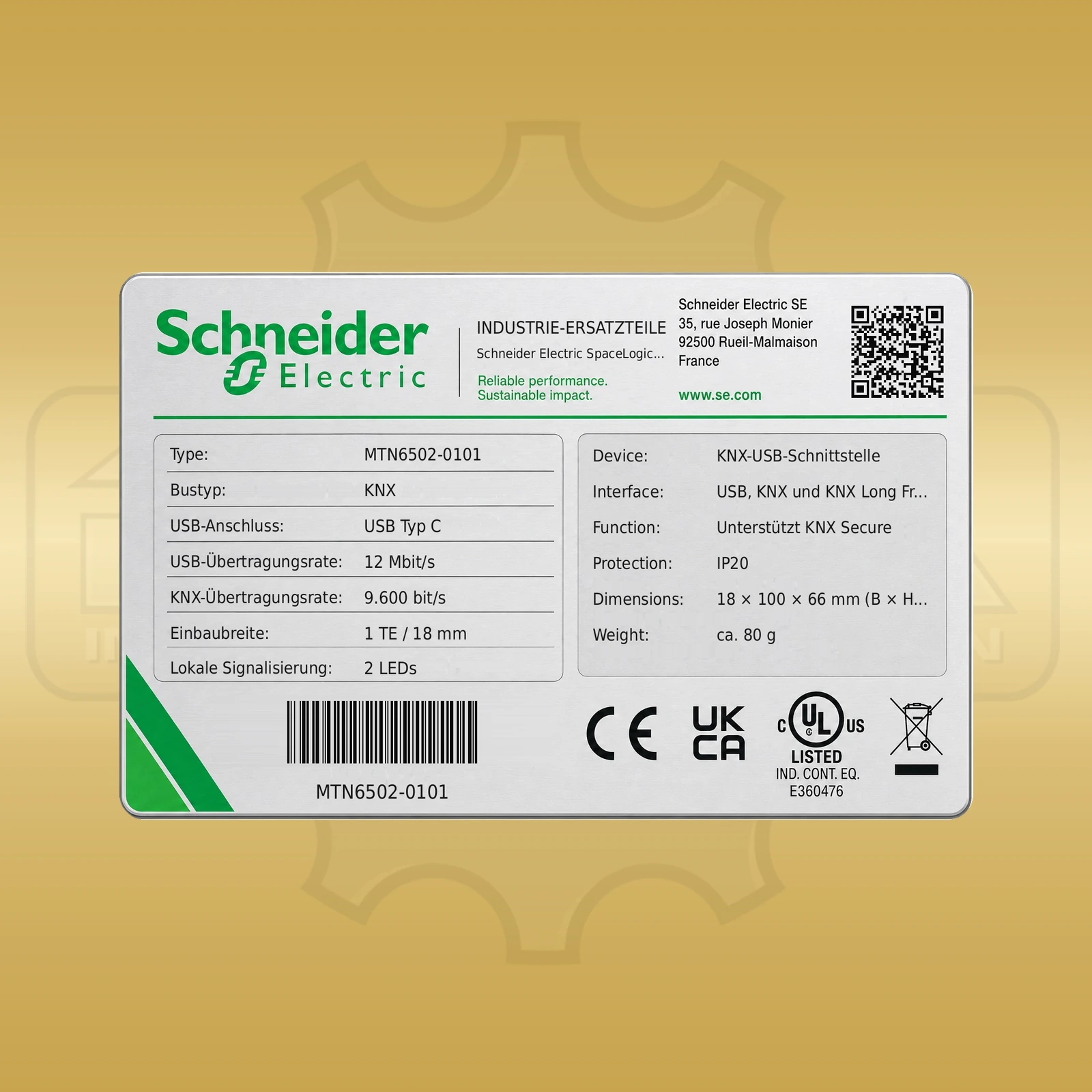 Schneider Electric MTN6502-0101