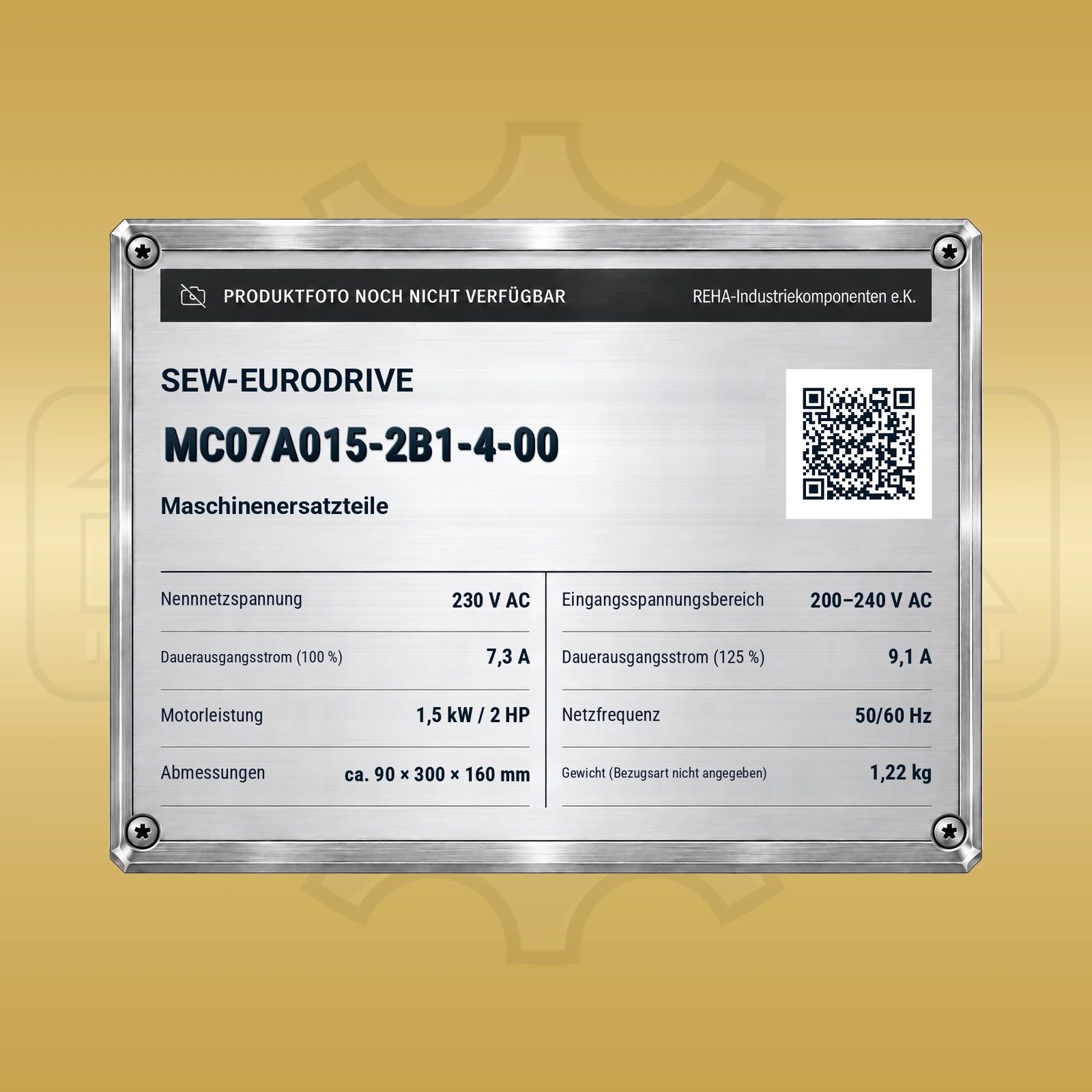 SEW-Eurodrive MC07A015-2B1-4-00