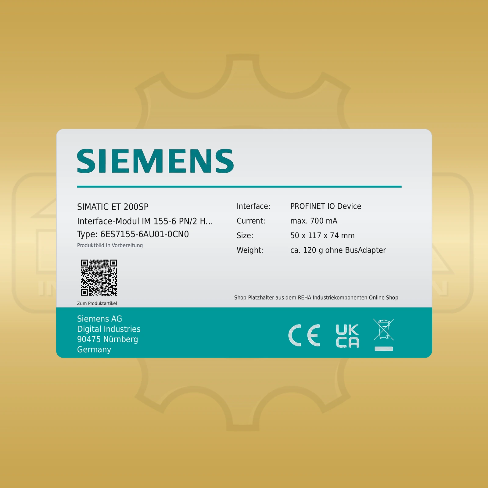 Siemens 6ES7 155-6AU01-0CN0