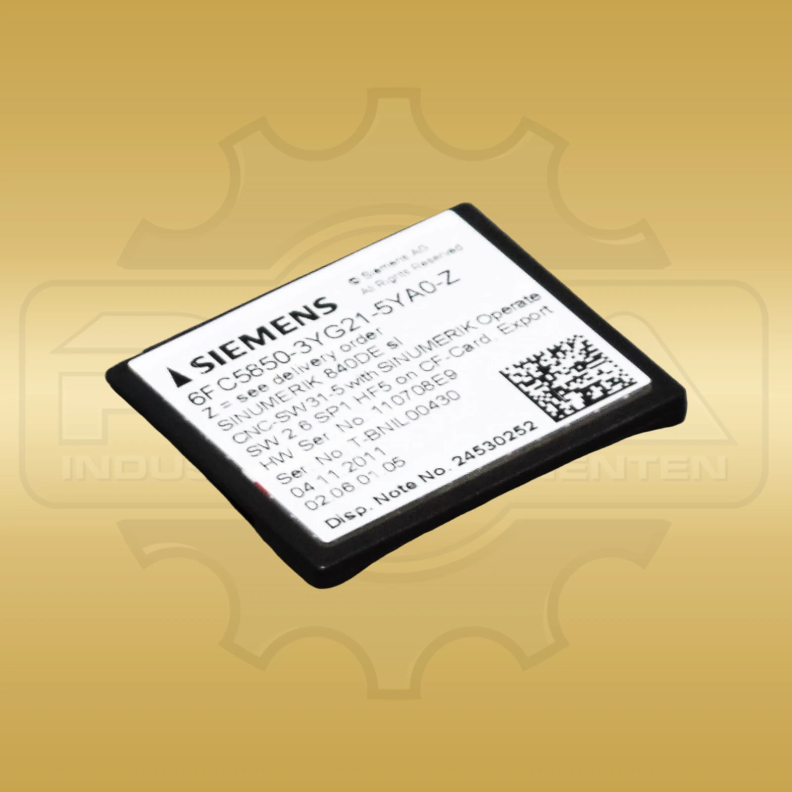 Siemens 6FC5850-3YG21-5YA0